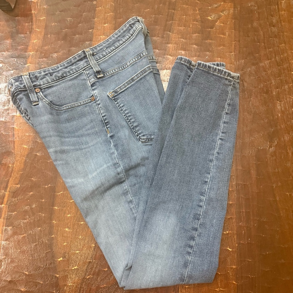 Madewell Curvy High-rise Skinny Fit Blue Jeans Size 27